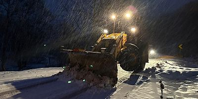 Nilüfer’de Kar Mesaisi