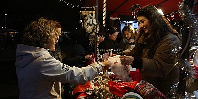 Nilüfer’de Yeni Yıl Festivali’nde Eğlence ve Alışveriş Bir Arada