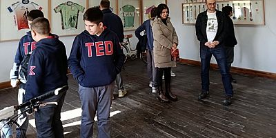 Öğrenciler Ertan Ayçetin Bisikletevi’nde Mysia Yolları’nı tanıdı