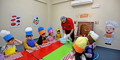 Osmangazi Belediyesi Kreşlerinde Minikler Fırıncılığı Deneyimledi