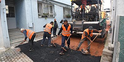 Osmangazi’de Eski Asfaltlar Yenileniyor