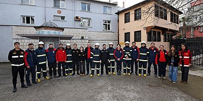 Osmangazi’de Gerçeğini Aratmayan Yangın Tatbikatı