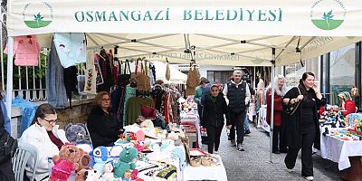 Osmangazi’de Kadınların El Emeği Büyük Beğeni Topladı