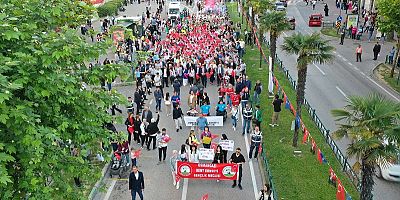 Osmangazi’de Omuz Omuza 19 Mayıs Yürüyüşü