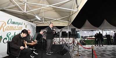 ‘Osmangazi Ramazan Sokağı’ Huzur Veren Ezgilerle Taçlandı 