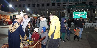 Ramazan’ın Ruhu Nilüfer Ramazan Sokağı’nda Yaşanıyor 