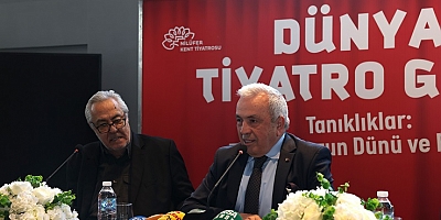 Rutkay Aziz Dünya Tiyatro Günü’nde Nilüferlilerle Buluştu