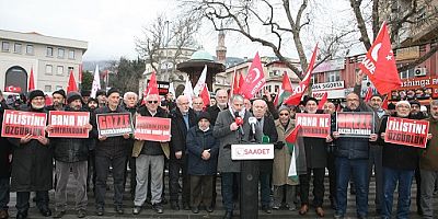 Saadet Partisi'nden Gazze Boşaltılamaz Açıklaması