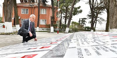 Şehitlik 18 Mart İçin Yenilendi