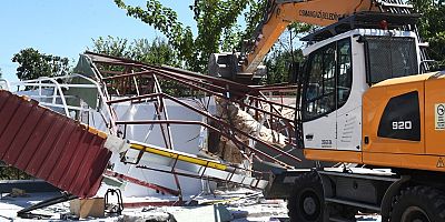 Sit Alanına Yapılan Kaçak Yapılar Yıkıldı 