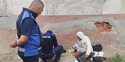 Sokakta Yaşayan Vatandaş Koruma Altına Alındı