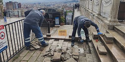Tarihi Tophane Meydanı Yenilendi