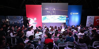 Türkiye’nin 3. Astronotu Gökhan Erdem Uzay Deneyimini GUHEM’de Öğrencilerle Paylaştı