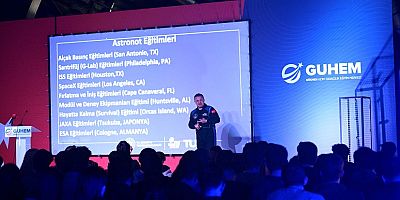 Türkiye’nin İlk Astronotu Gezeravcı, GUHEM’de Uzay Yolculuğunu Anlattı 