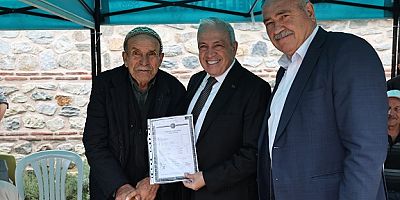 Ürünlü'de 275 Hak Sahibine İmarlı Tapu Sevinci