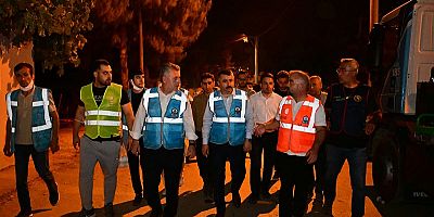 Yangın Felaketine Yıldırım Müdahale