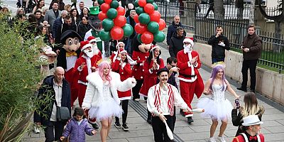 Yeni Yıl Heyecanı Osmangazi Meydanı’nda Yaşanıyor 