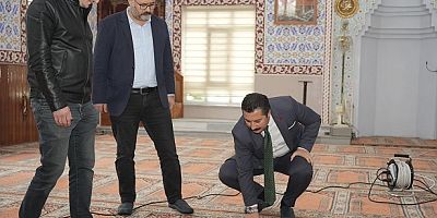 Yenişehir'de Camiler Üç Aylara Hazırlanıyor