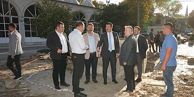 Yenişehir'e Yeni Meydan ve Tarihi Çeşme...