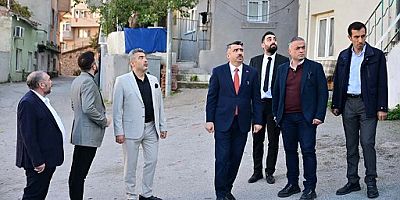 Yıldırım'da Merdivenli Yollar Caddelere Dönüşüyor