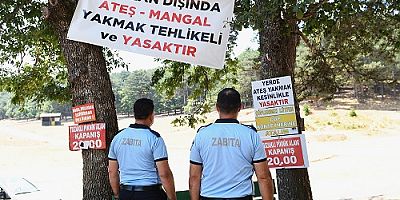 Zabıta Ekipleri Orman Yangınlarını Önlemek İçin Denetimde